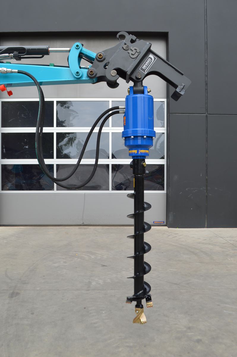 Grondboor hydr.