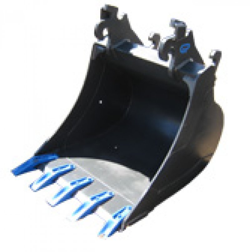 Dieplepelbak 600mm met tanden