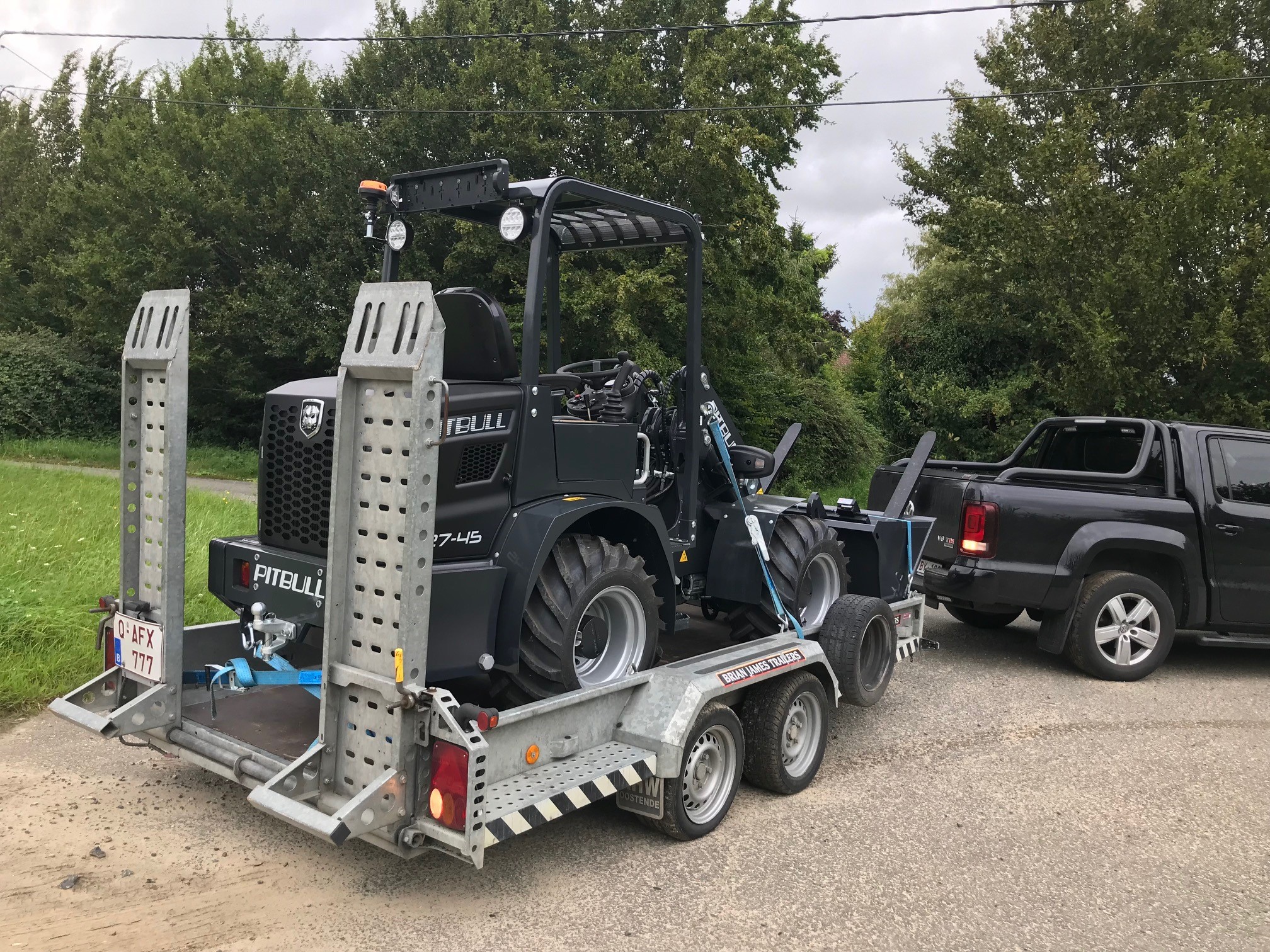 Aanhangwagen Brian James QAFX777