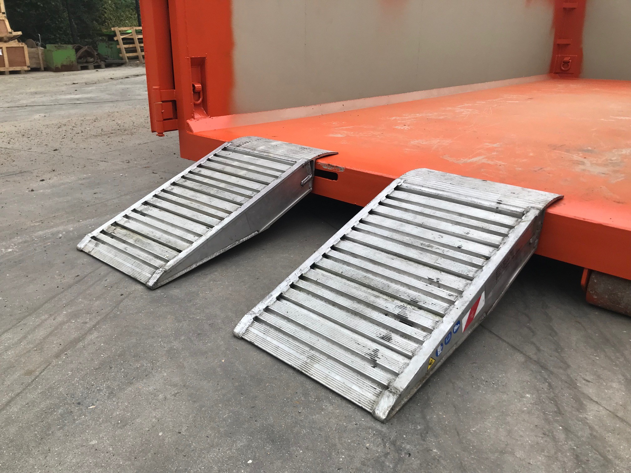 Oprijrampen 7,5 ton/paar