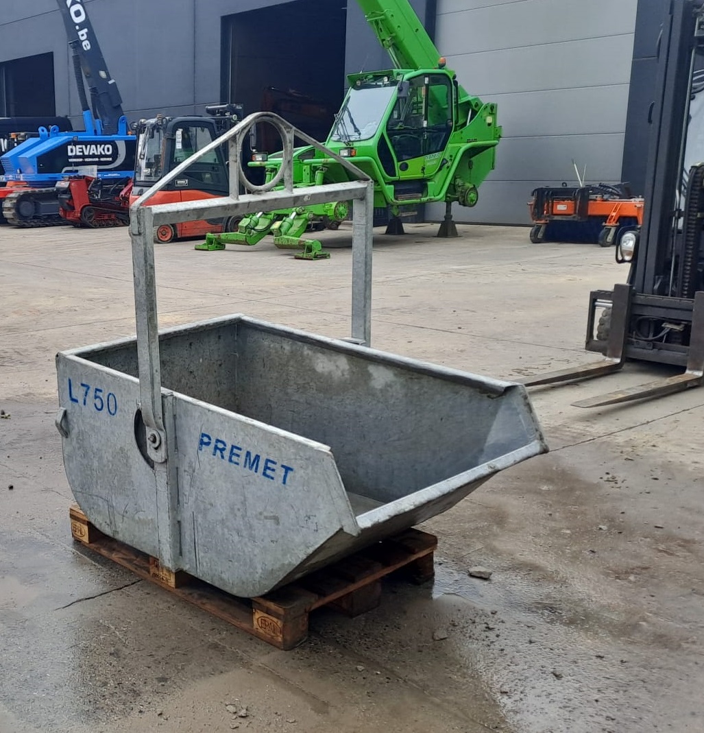 Automatische kipbak Warm verzinkt 750 L